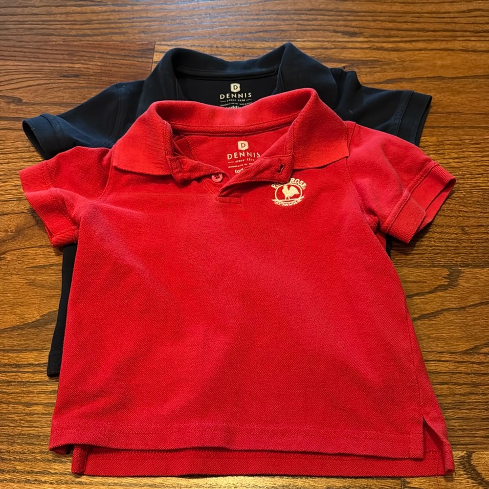 Primrose School toddler TD3 boys polo shirts